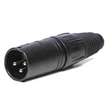 FICHA XLR MACHO 3P TIPO NEUTRIK