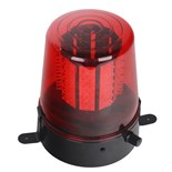 PIRILAMPO LEDS ROTATIVO 360º 230VAC VERMELHO
