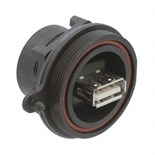 TOMADA USB A + FICHA 4 PINOS FEMEA C/ROSCA EXTERIOR IP68