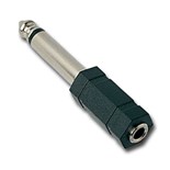 ADAPT.JACK 6,3 MONO MACHO P/ 3,5mm STEREO FEMEA