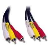 EXT. AUDIO/VIDEO 3XRCA MACHO / 3XRCA MACHO 1,5m