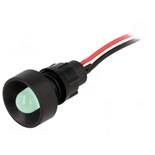 SINALIZADOR LED 24VAC/DC Ø13mm VERDE