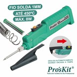FERRO SOLDAR PILHAS 8W 450º PROSKIT