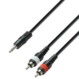 EXTENSAO JACK 3.5 MACHO STEREO / 2xRCA MACHO 3MTS