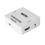 CONVERSOR HDMI / HDMI AMPLIFICADO SAIDA JACK 3.5 AUDIO