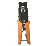 ALICATE CRAVAR FICHAS COMPRESSAO F, BNC, RCA