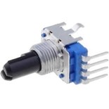 POTENC.AXIAL 4 TERMINAIS  C.IMPR. 50mW 50K VEIO 6mm