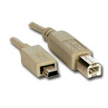 EXTENSAO INFORMÁTICA USB MACHO / MINI USB 5P