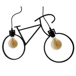 CANDEEIRO TECTO 2 X E27 FORMATO BICICLETA