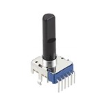 POTENCIOMETRO AXIAL 10K VEIO 6mm C.I.