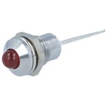 Led vermelho com suporte metal 8,2mm  IP40