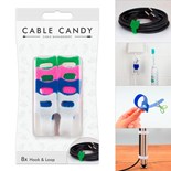 ABRACADEIRAS CORES SORTIDAS P/ CABOS CABLE CANDY