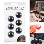 ORGANIZADOR DE MESA P/ CABOS BEANS MEDIUM PRETO CABLE CANDY
