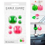 ORGANIZADOR DE MESA P/ CABOS MIXED BEANS CORES CABLE CANDY