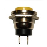 PULSADOR REDONDO NA OFF-(ON) Ø20mm 3A 250V AMARELO