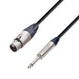 EXTENSAO MICROFONE NEUTRIK XLR FEMEA / JACK 6,3mm MACHO MONO 3MTS