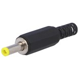 FICHA DC 1,7mm MACHO EXT.