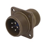 FICHA CIRCULAR MACHO 5 PINOS 13A SERIE 97 AMPHENOL