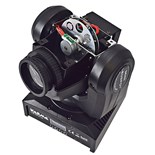 MOVING HEAD SPOT LED 30W 7 GOBOS 7 CORES