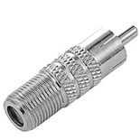 ADAPTADOR RCA MACHO PARA F FEMEA