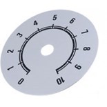 ESCALA NUMERICA 0-10 Ø41MM P/BOTAO