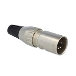 FICHA XLR MACHO 5P COM CABO