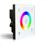 CONTROLADOR TATIL FITA LED RGB 12-24V 4A/CH C/ COMANDO