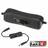 INTERRUPTOR PASSAGEM C/ FICHA DC 5.5X2.1MM