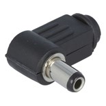 FICHA DC 2.5mm MACHO CURVA EXTENSAO