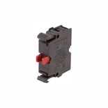 PULSADOR CONTACTOS NC 6A/230VAC 3A/24VDC 22mm -25+70ºC