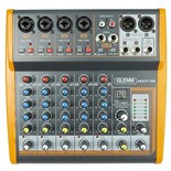 MESA MISTURA 6 CANAIS USB MP3 GLEMM