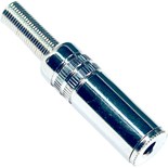 FICHA JACK 3.5 FEMEA EXTENSAO STEREO  METAL