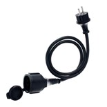 EXTENSAO CORRENTE SCHUKO MACHO / FEMEA 3X1,5mm IP44 10MTS