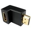 ADAPTADOR HDMI MACHO / FEMEA ANGULO FEXIVEL 180º