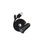 CABO USB E LIGHTNING 12/24V 2.4A   C/ FICHA ISQUEIRO