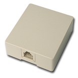 BASE TELEF.SAIDA LATERAL 6V/4V MARFIM
