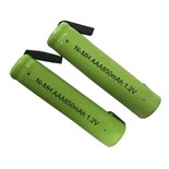 PACK 2 PILHAS RECARREGAVEIS AAA 1.2V 850mAH NI-MH
