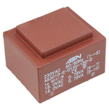 TRANSFORMADOR ENCAPSULADO 230VAC 18V 1.5VA