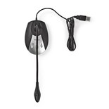 MICROFONE FLEXIVEL COM BASE E LIGAÇÃO USB