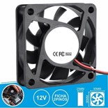 VENTILADOR 12VDC 0,15A 90X90X25mm