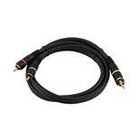 EXTENSAO 2 RCA MACHO / 2 RCA MACHO 1,5MT OMNITRONIC