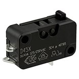 MICROSWITCH SPDT ON-(ON) S/ PATILHA 250V 16A