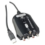 CONVERSOR AUDIO USB / PHONO / LINHA +AUDACITY