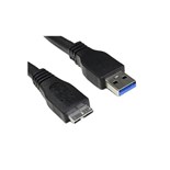 CABO USB A 3.0 MACHO / MICRO USB B MACHO 1M
