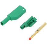 FICHA BANANA 4MM 32A VERDE