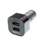 CARREGADOR / ADAPTADOR ISQUEIRO/ 2xUSB 2.1A 12/24V