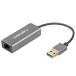 ADAPTADOR USB-C MACHO 3.0 / RJ45 FEMEA - 1GIGABIT