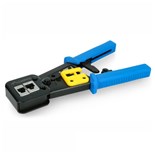ALICATE CRAVAR 6P6C / 6P4C/ 8P8C / RJ12 / RJ45 PASSANTE