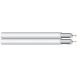 CABO COAXIAL DUPLO  75 Ohms Diam. 2X6mm