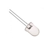 LED 10mm PISCA VERMELHO